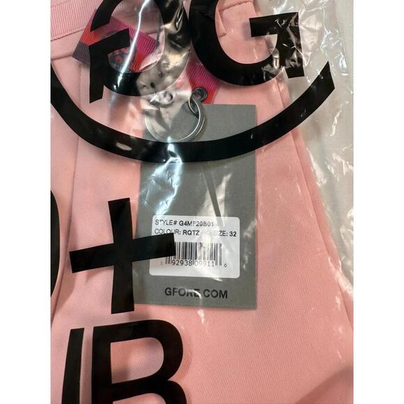 NWT G/FORE Club Men's Performance Golf Short Size 32 Orange - Picture 3 of 3